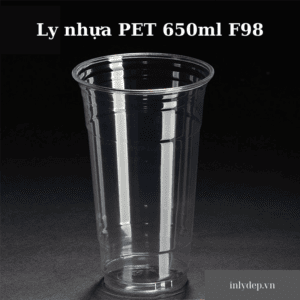 Ly nhựa PET 650ml F98